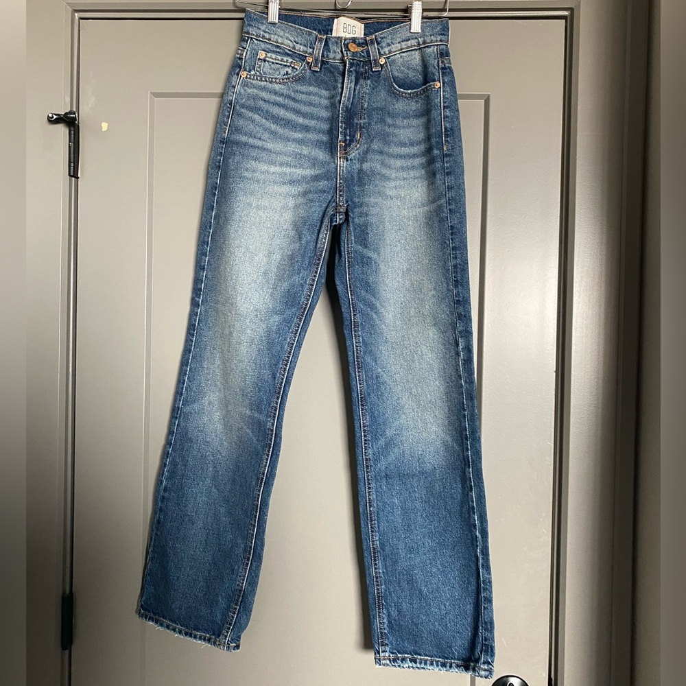 BDG high waisted cowboy jean (size 26, blue)